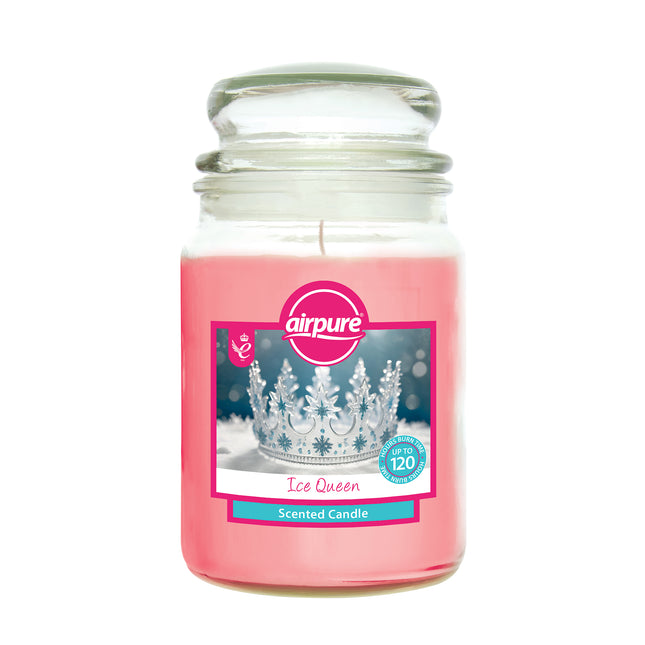 Airpure 18oz Jar Candle Ice Queen 510g