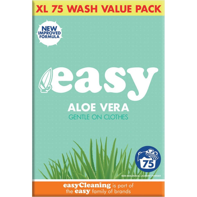 Easy Aloe Vera Laundry Powder 75 Wash 5.1kg