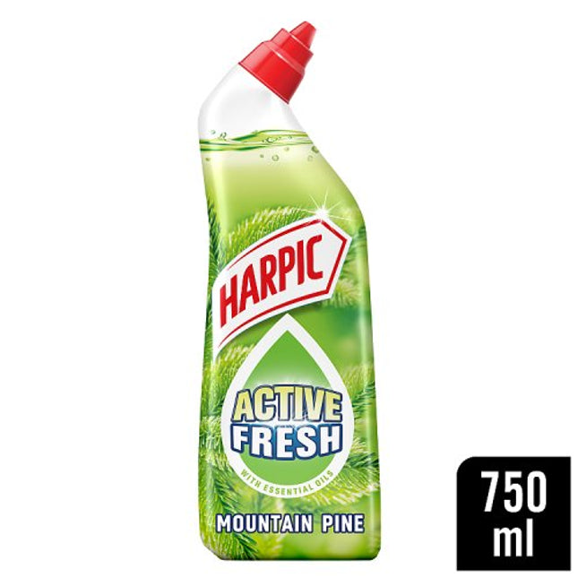 Harpic Active Fresh Mountain Pine Toilet Gel 750ml