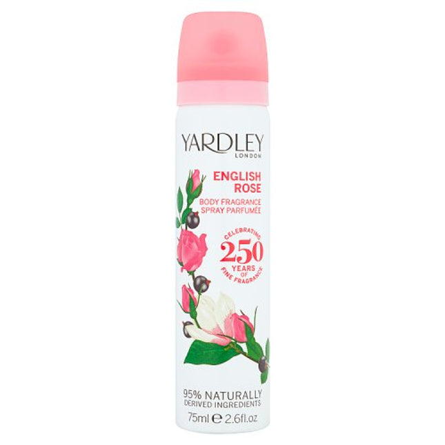 Yardley English Rose Body Spray 75ml