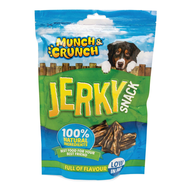 Munch & Crunch Jerky Dog Treats 100g