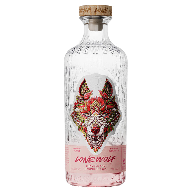 LoneWolf Bramble & Raspberry Gin 70cl