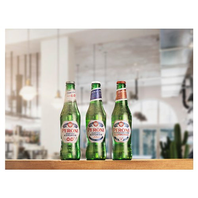 Peroni Nastro Gluten Free Beer Bottle 4 x 330ml