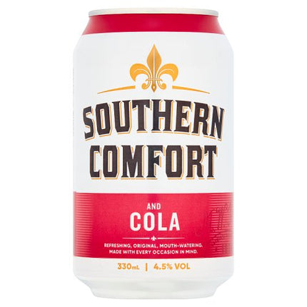 Southern Comfort & Cola Can 12 x 330ml