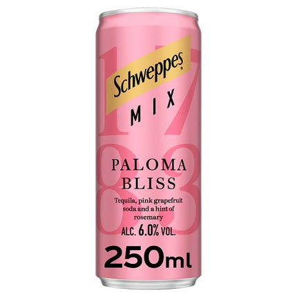 Schweppes Mix Paloma Bliss Can 250ml