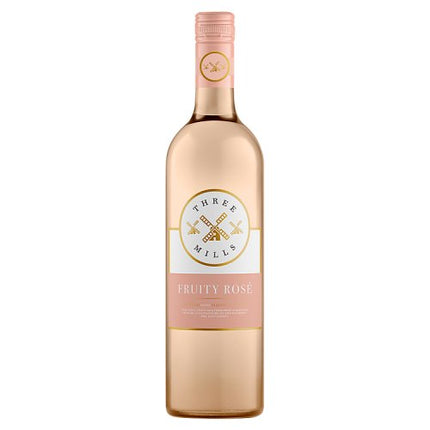 Three Mills 8% Fruity Rosé Wine 75cl
