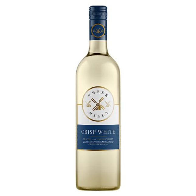 Three Mills 8% Crisp White Wine 75cl