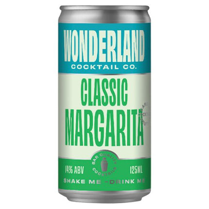 Wonderland Cocktail Co. Margarita 125ml