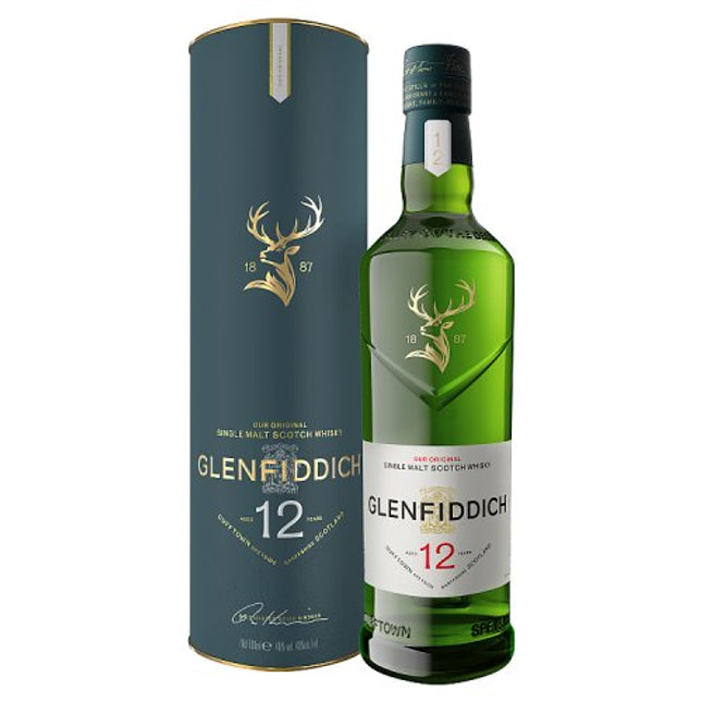 Glenfiddich 12 year Single Malt Whiskey 70cl