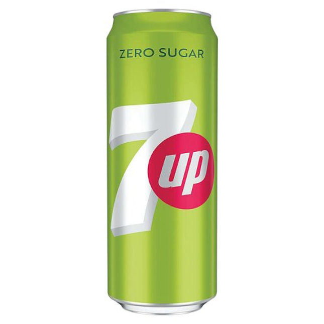 7up Zero Sleek Can 330ml