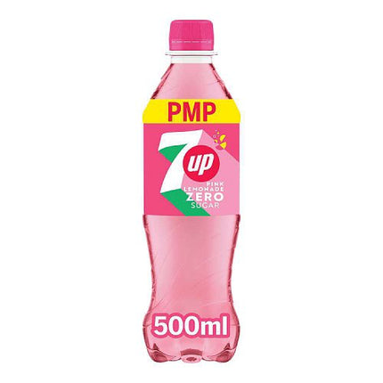 7up Zero Pink Lemonade 500ml £1.30