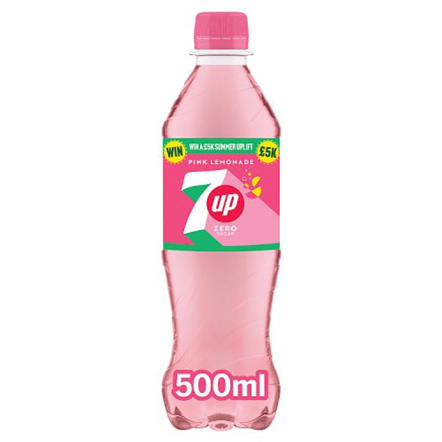 7up Zero Pink Lemonade 500ml