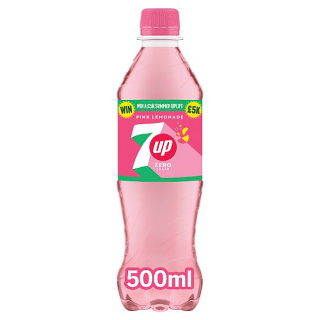 7up Pink Lemonade Zero Sugar 500ml