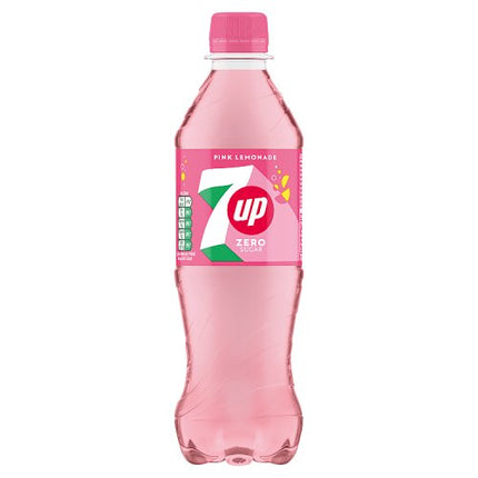 7up Zero Pink Lemonade 500ml
