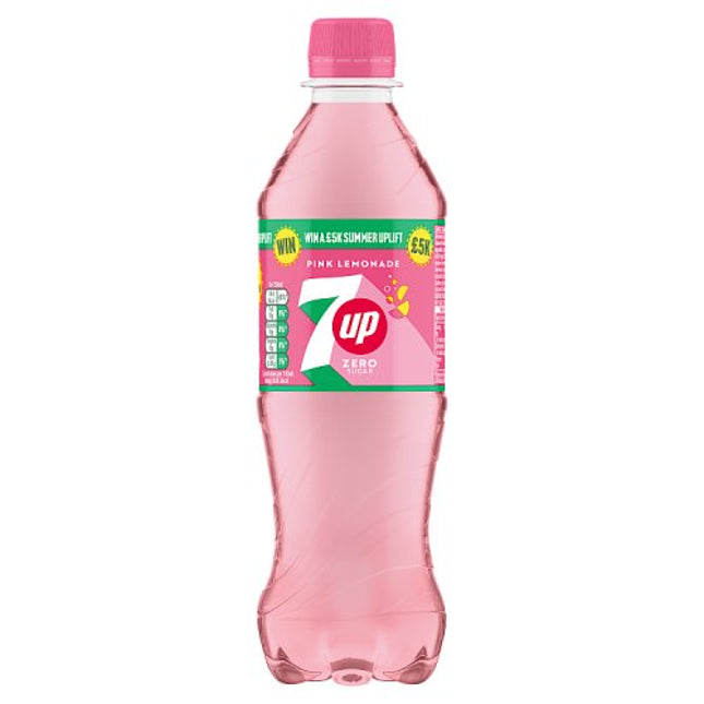 7up Pink Lemonade Zero Sugar 500ml
