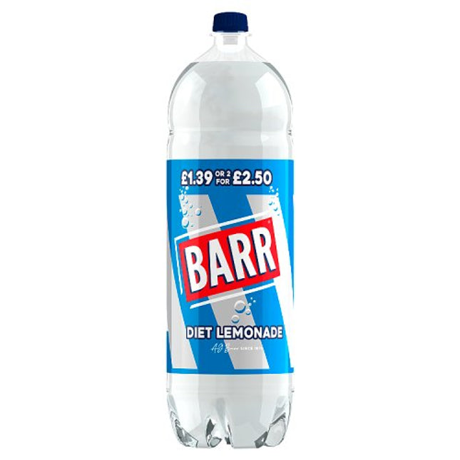 Barr Diet Lemonade 2L £1.39 2/£2.50
