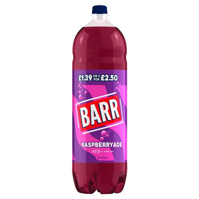 Barr Raspberryade 2L £1.39 2/£2.50