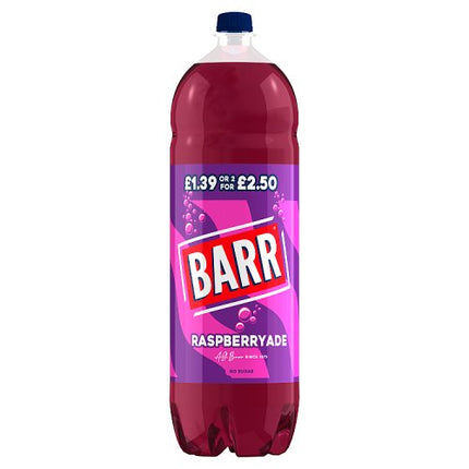 Barr Raspberryade 2L £1.39 2/£2.50
