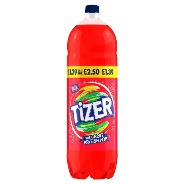 Tizer 2L £1.39 2/£2.50