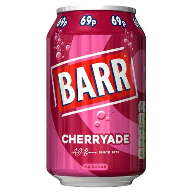 Barr Cherryade 330ml 69p