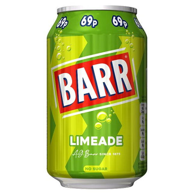 Barr Limeade 330ml 69p