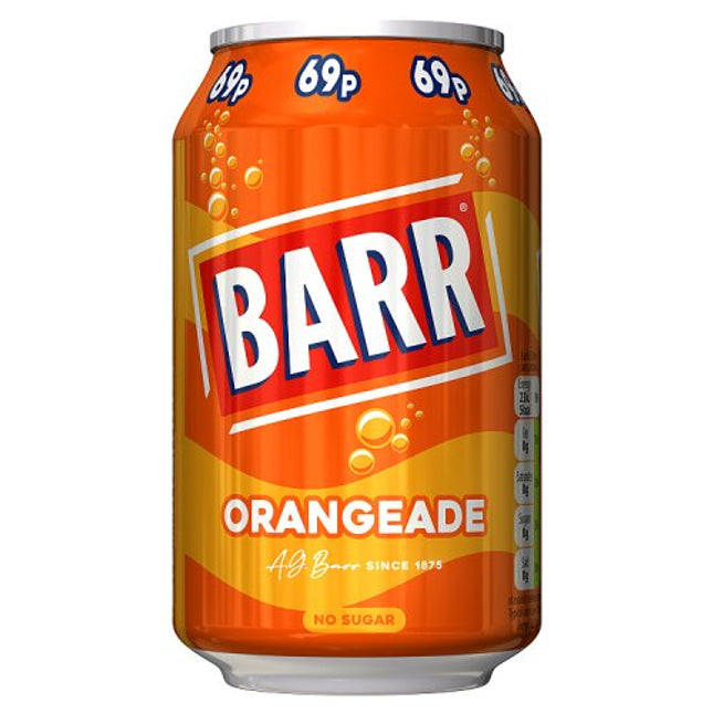 Barr Orangeade 330ml 69p