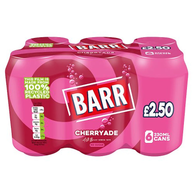 Barr Cherryade 6x330ml £2.50