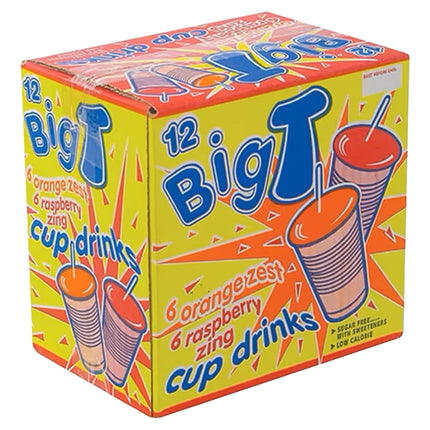 Big Time Orange & Raspberry 12x200ml