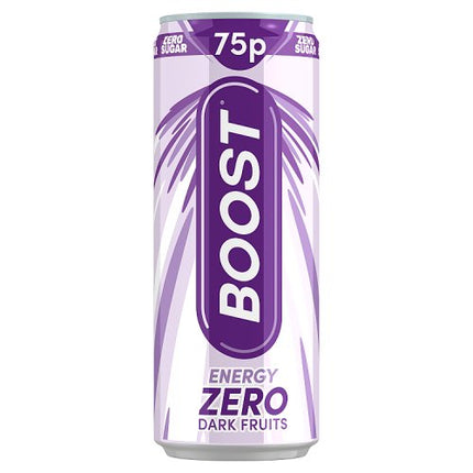 Boost Energy Zero Dark Fruits 250ml 75p