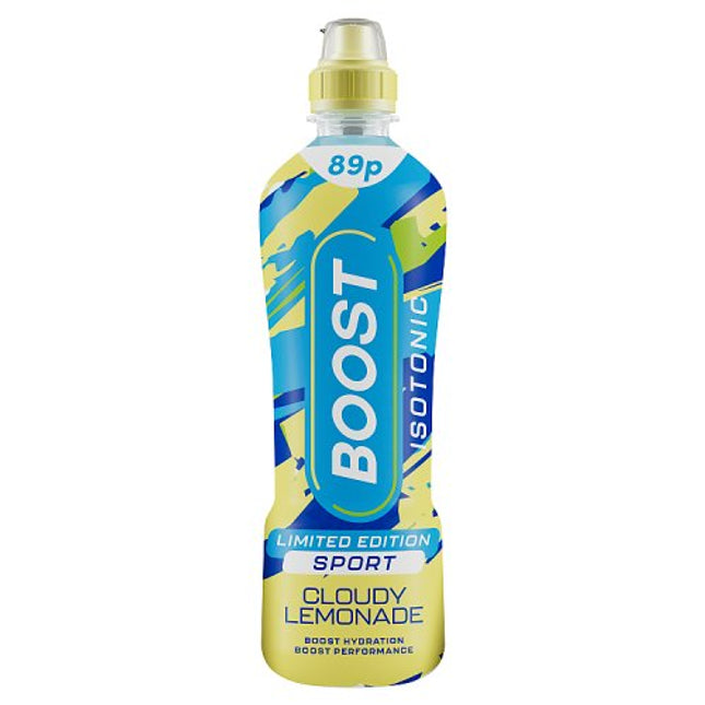 Boost Sport Cloudy Lemonade 500ml 89p