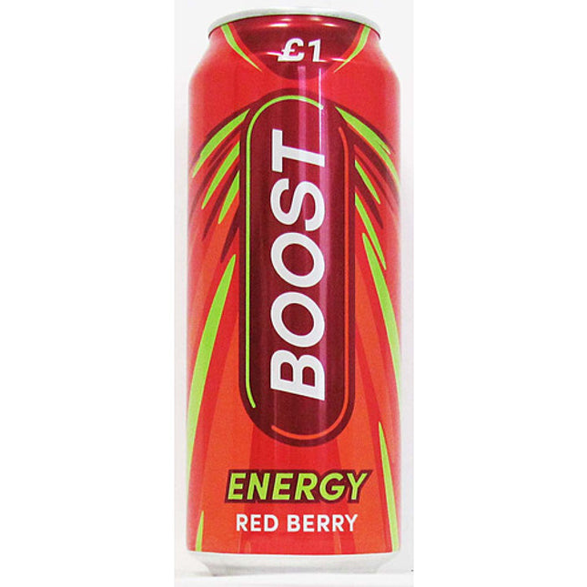 Boost Energy Red Berry 500ml £1