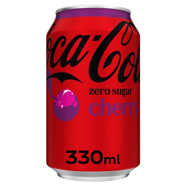 Coke Zero Cherry Can 330ml