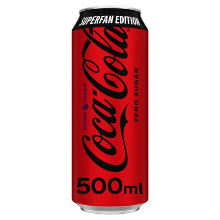 Coca-Cola Zero Sugar Superfan 500ml Can
