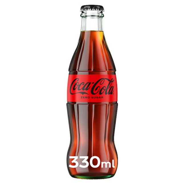 Coke Zero 330ml Glass
