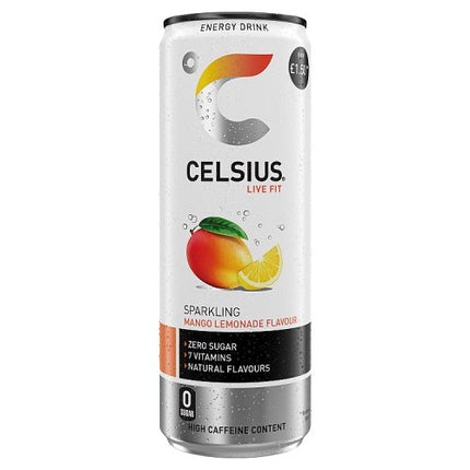 Celsius Energy Mango Lemonade 355ml £1.50