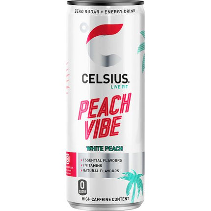 Celsius Energy Peach Vibe 355ml