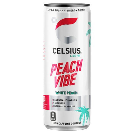 Celsius Energy Peach Vibe 355ml