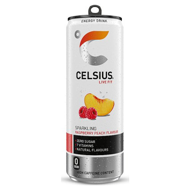 Celsius Energy Raspberry Peach 355ml