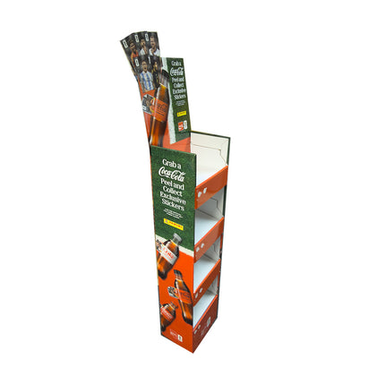 Coke Branded Flat Packed FSDU