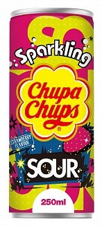 Chupa Chups Can Sour Strawberry 250ml