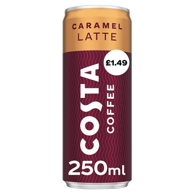 Costa Coffee Caramel Latte 250ml £1.49