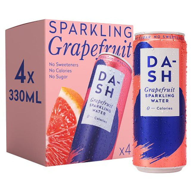 Dash Sparkling Grapefruit 4 x 330ml