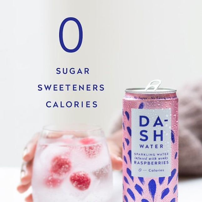 Dash Sparkling Raspberry 330mlx4