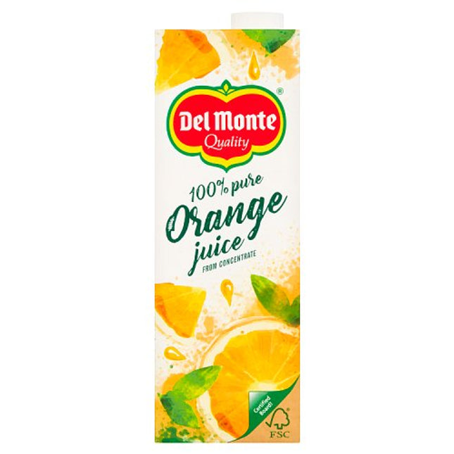 Del Monte Smooth Orange Juice 1L