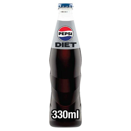 Diet Pepsi 330ml Glass