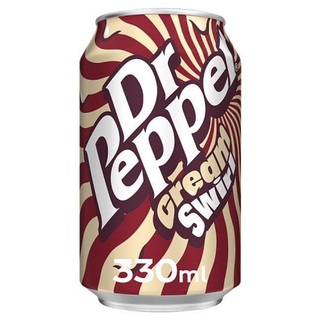 Dr Pepper Cream Swirl 330ml Can