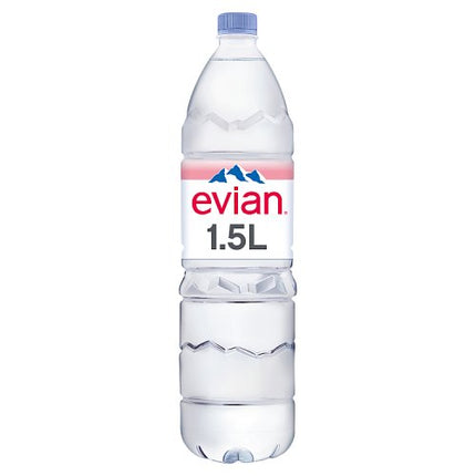 Evian Natural Mineral Water 1.5L