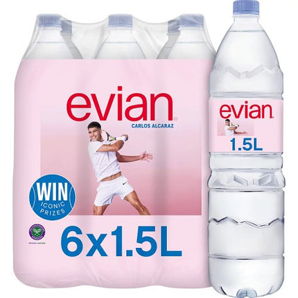 Evian 6 x 1.5L