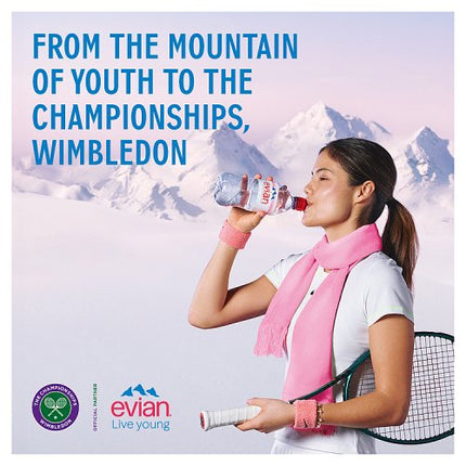 Evian Natural Mineral Water 33cl