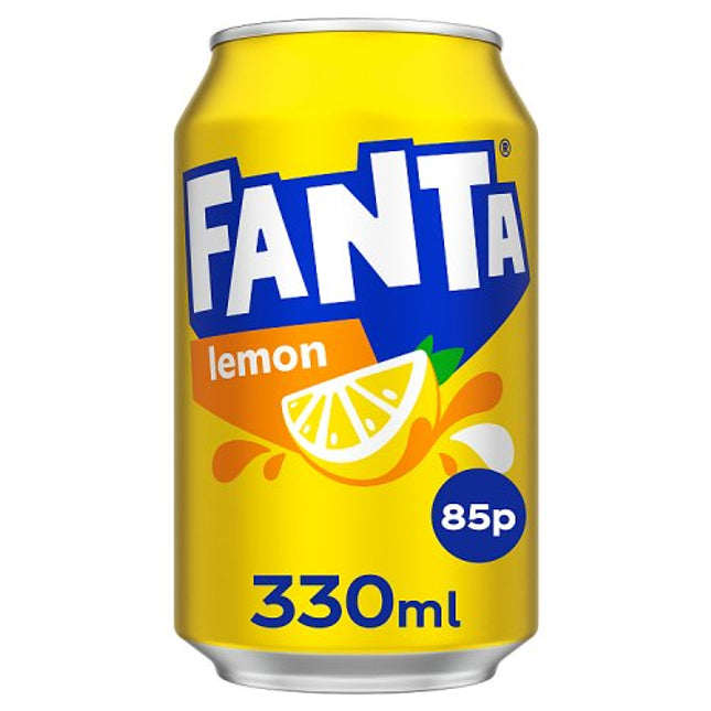 Fanta Lemon 330ml 85p